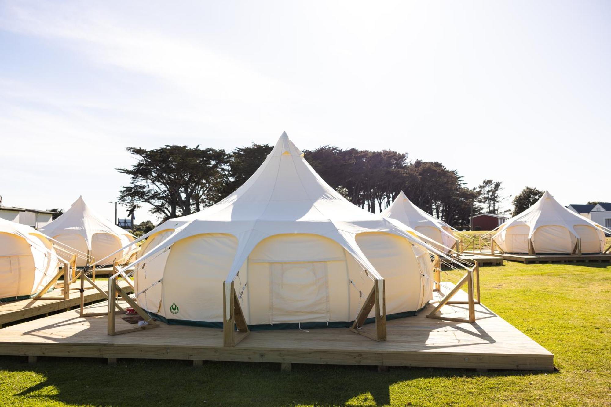 Foxton Beach Holiday Park Экстерьер фото